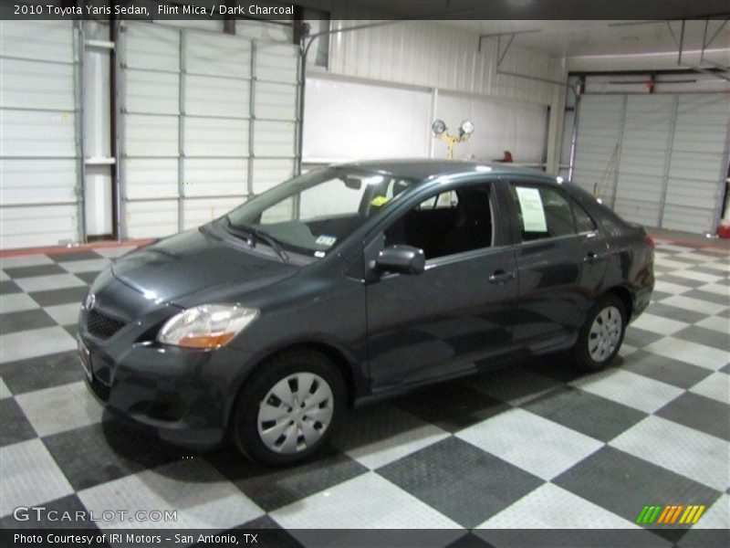 Flint Mica / Dark Charcoal 2010 Toyota Yaris Sedan