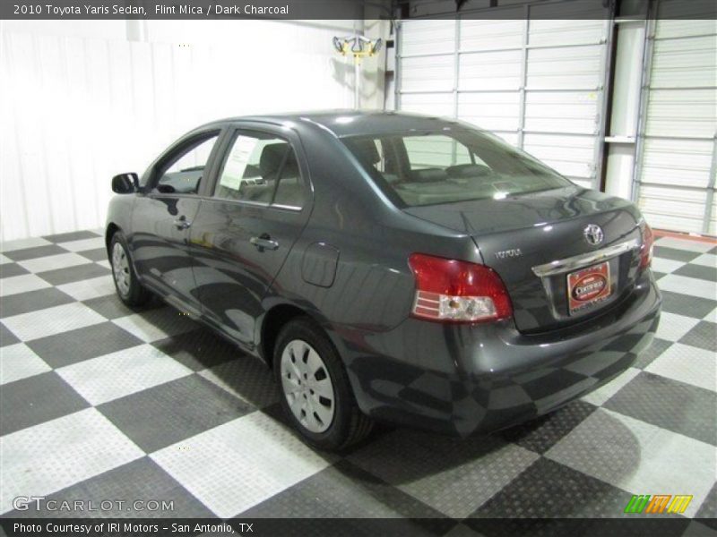 Flint Mica / Dark Charcoal 2010 Toyota Yaris Sedan
