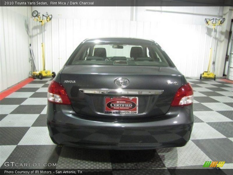 Flint Mica / Dark Charcoal 2010 Toyota Yaris Sedan