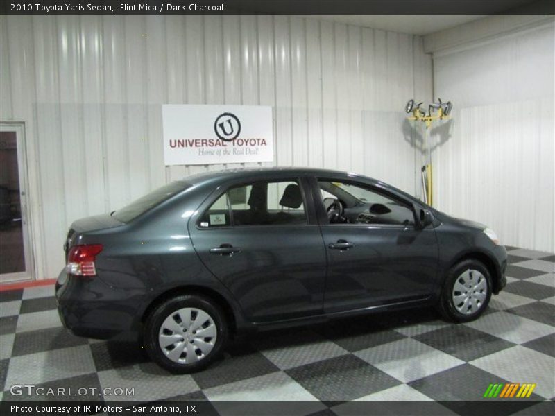 Flint Mica / Dark Charcoal 2010 Toyota Yaris Sedan