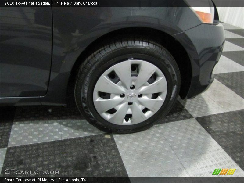 Flint Mica / Dark Charcoal 2010 Toyota Yaris Sedan