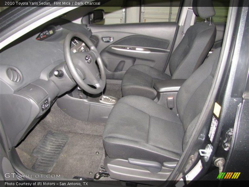 Flint Mica / Dark Charcoal 2010 Toyota Yaris Sedan
