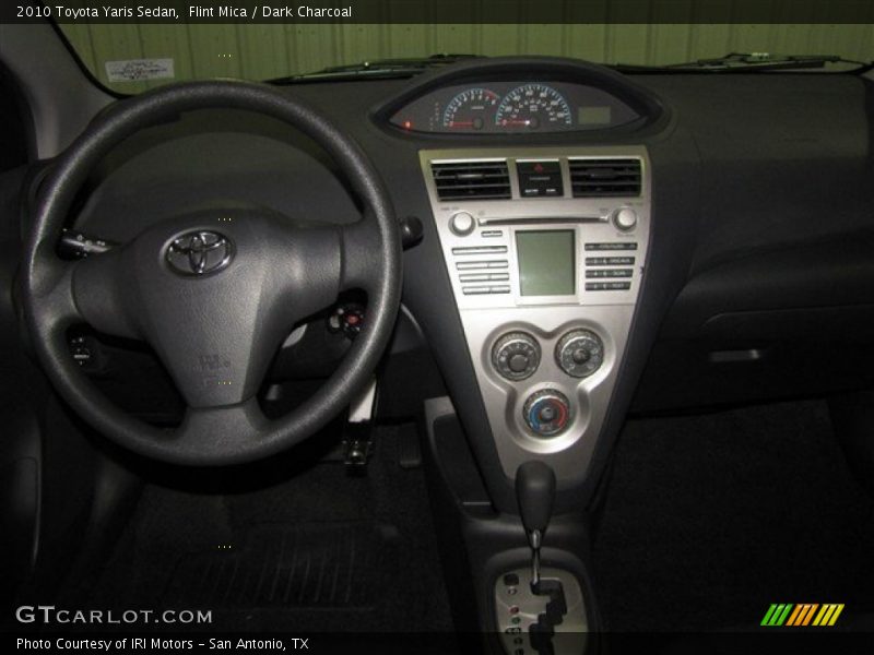 Flint Mica / Dark Charcoal 2010 Toyota Yaris Sedan