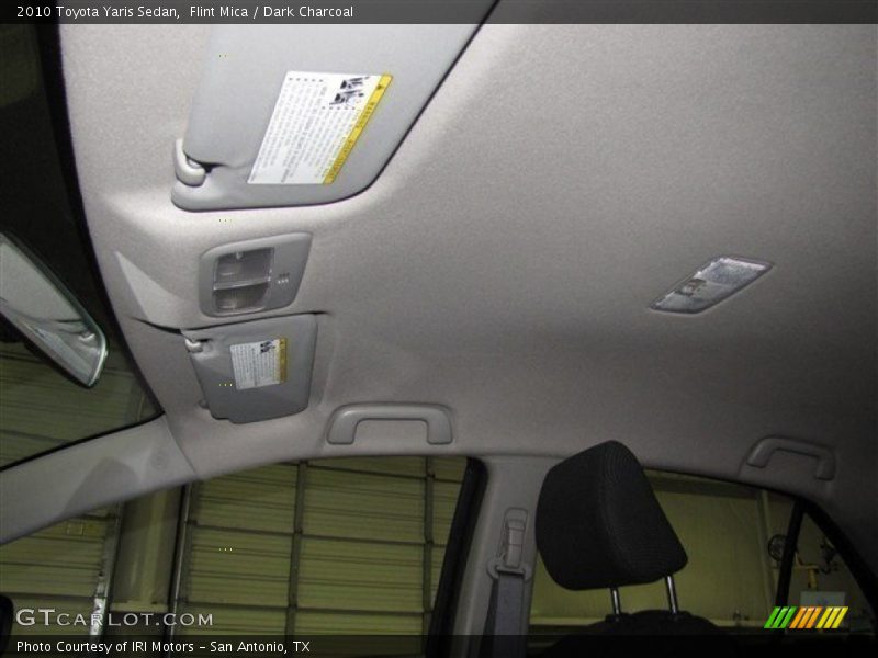 Flint Mica / Dark Charcoal 2010 Toyota Yaris Sedan