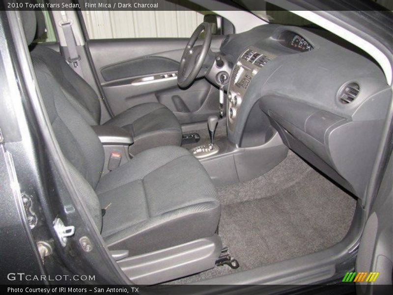 Flint Mica / Dark Charcoal 2010 Toyota Yaris Sedan
