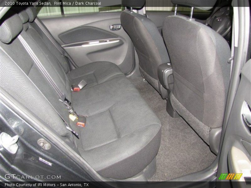 Flint Mica / Dark Charcoal 2010 Toyota Yaris Sedan
