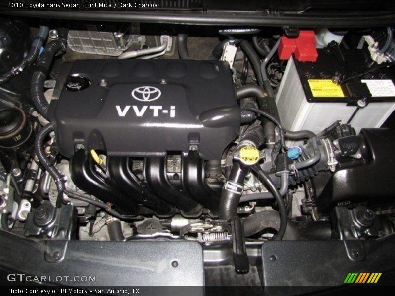 Flint Mica / Dark Charcoal 2010 Toyota Yaris Sedan