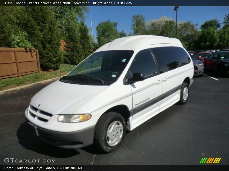 Front 3/4 View of 1999 Grand Caravan Wheelchair Conversion