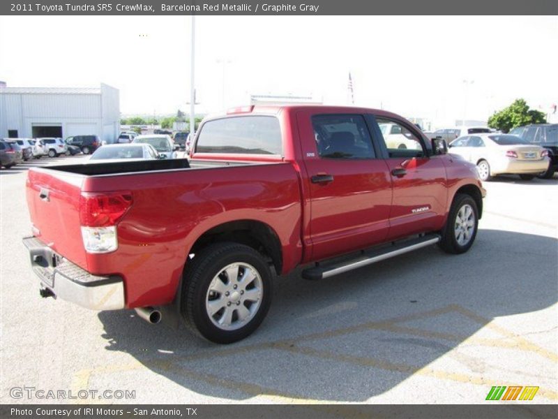 Barcelona Red Metallic / Graphite Gray 2011 Toyota Tundra SR5 CrewMax