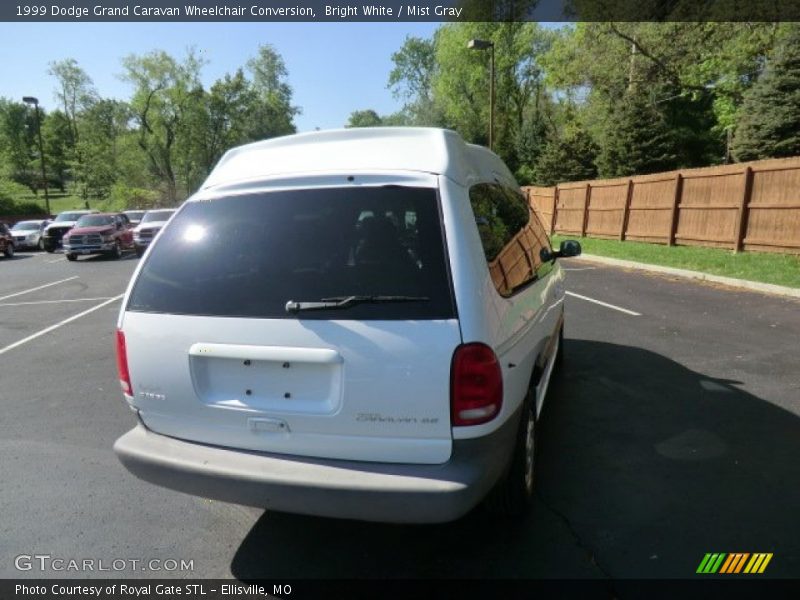 Bright White / Mist Gray 1999 Dodge Grand Caravan Wheelchair Conversion