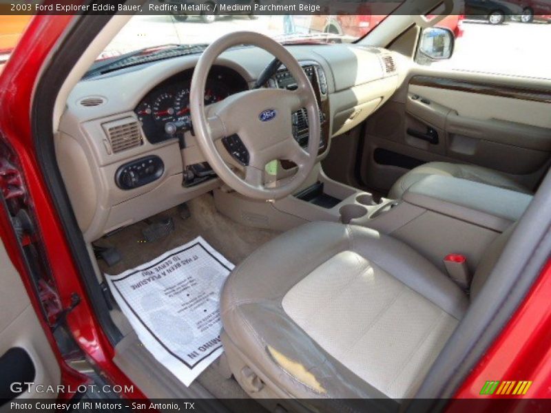  2003 Explorer Eddie Bauer Medium Parchment Beige Interior