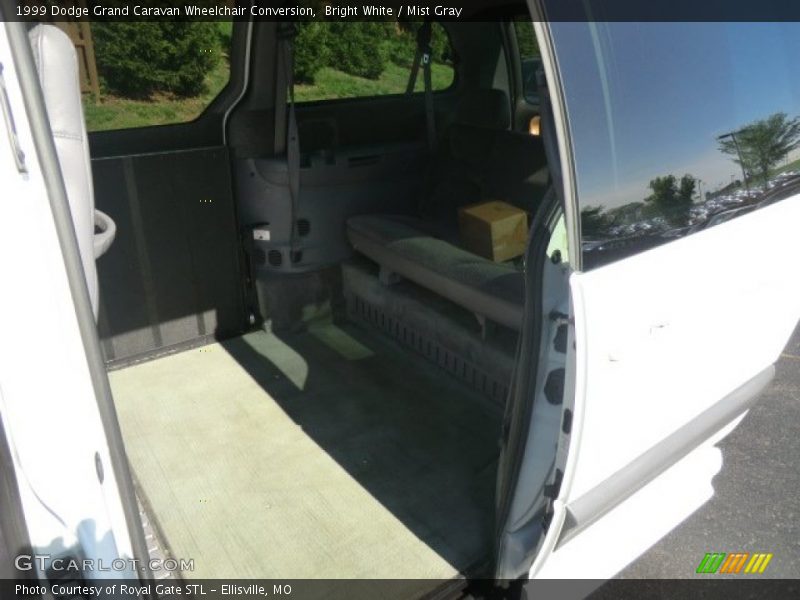 Bright White / Mist Gray 1999 Dodge Grand Caravan Wheelchair Conversion