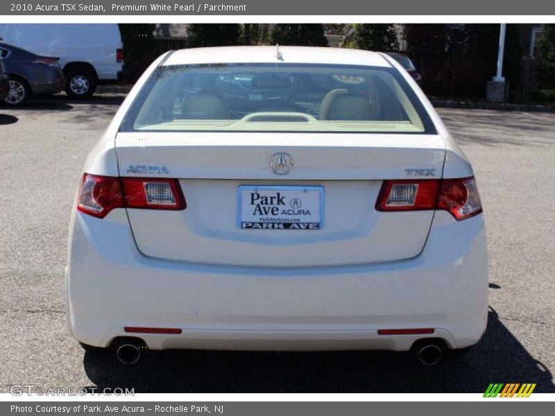 Premium White Pearl / Parchment 2010 Acura TSX Sedan