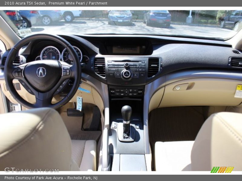 Premium White Pearl / Parchment 2010 Acura TSX Sedan
