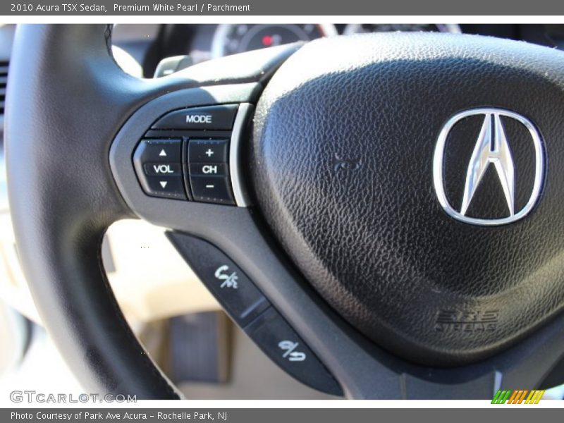 Premium White Pearl / Parchment 2010 Acura TSX Sedan