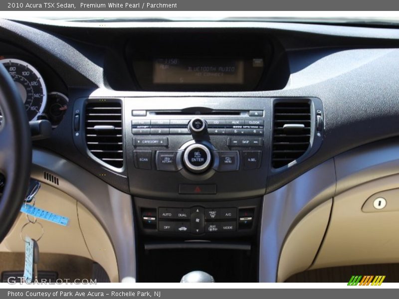 Premium White Pearl / Parchment 2010 Acura TSX Sedan