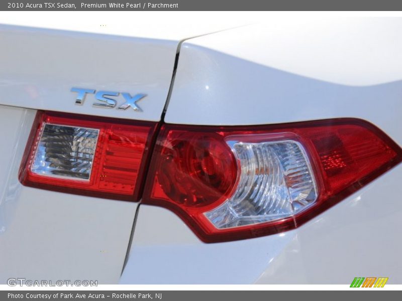 Premium White Pearl / Parchment 2010 Acura TSX Sedan