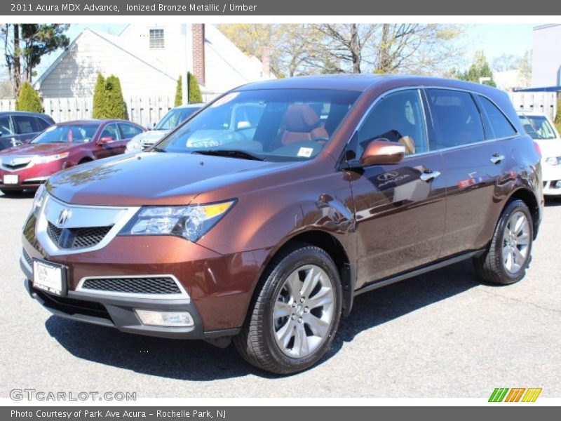 Front 3/4 View of 2011 MDX Advance