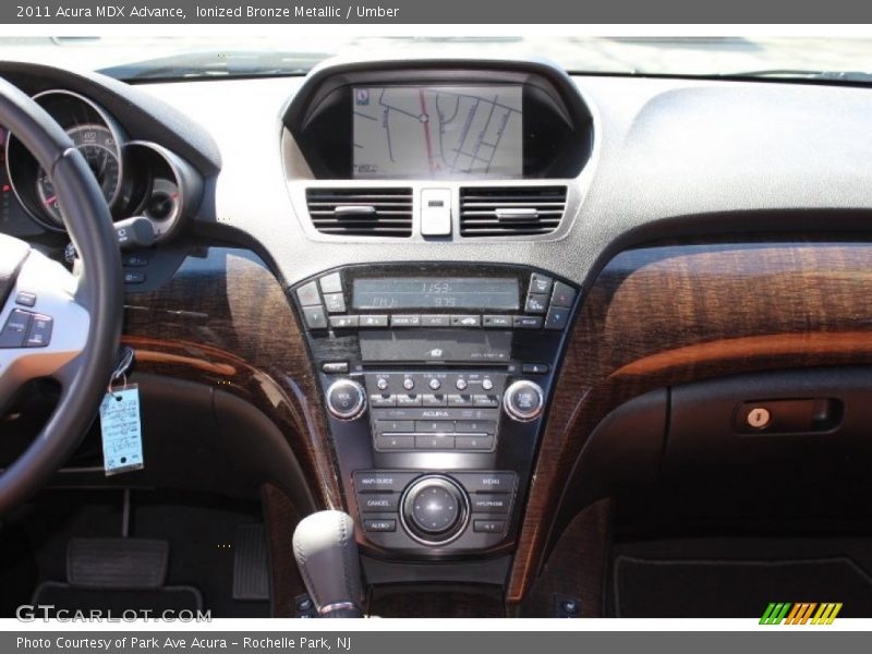 Ionized Bronze Metallic / Umber 2011 Acura MDX Advance