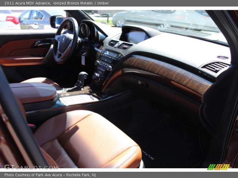 Ionized Bronze Metallic / Umber 2011 Acura MDX Advance