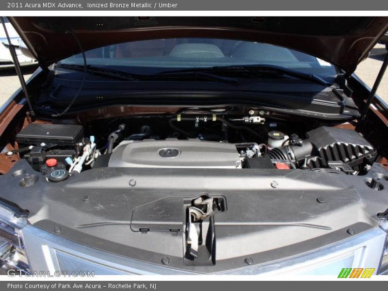 Ionized Bronze Metallic / Umber 2011 Acura MDX Advance