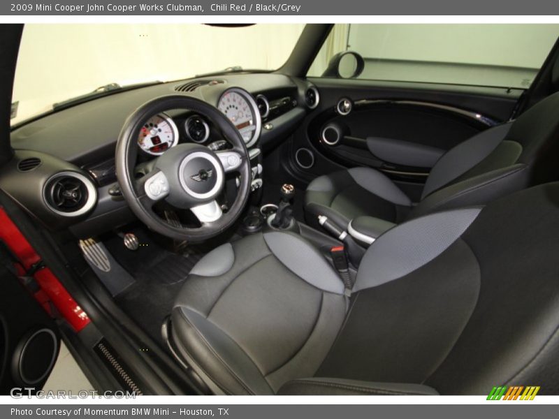 2009 Cooper John Cooper Works Clubman Black/Grey Interior
