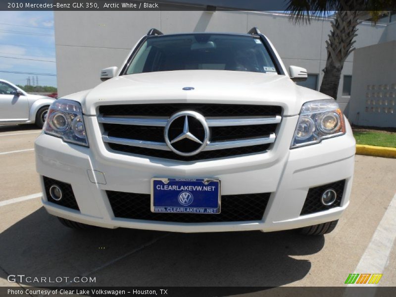 Arctic White / Black 2010 Mercedes-Benz GLK 350