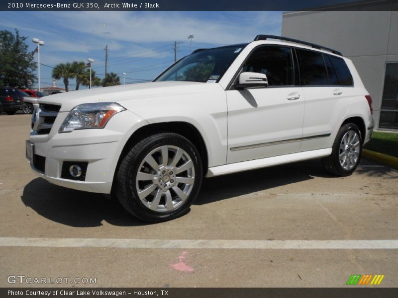 Arctic White / Black 2010 Mercedes-Benz GLK 350