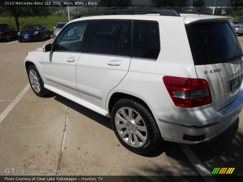 Arctic White / Black 2010 Mercedes-Benz GLK 350