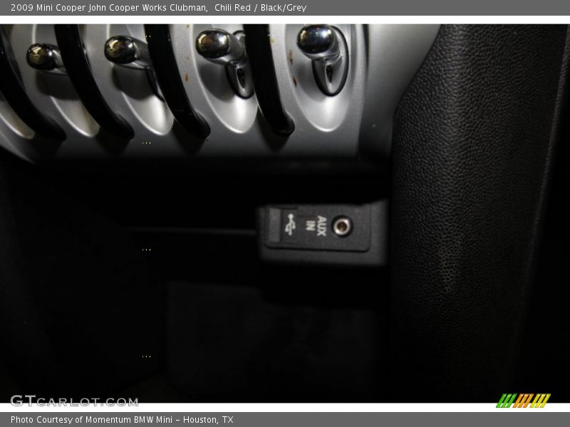 Chili Red / Black/Grey 2009 Mini Cooper John Cooper Works Clubman
