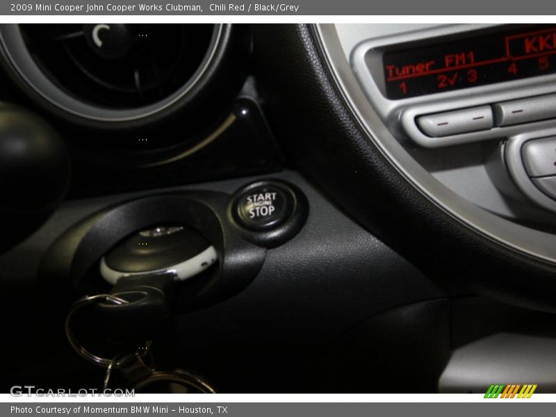 Chili Red / Black/Grey 2009 Mini Cooper John Cooper Works Clubman