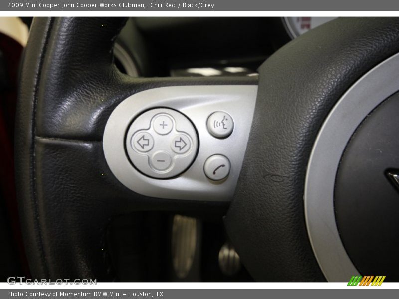 Chili Red / Black/Grey 2009 Mini Cooper John Cooper Works Clubman