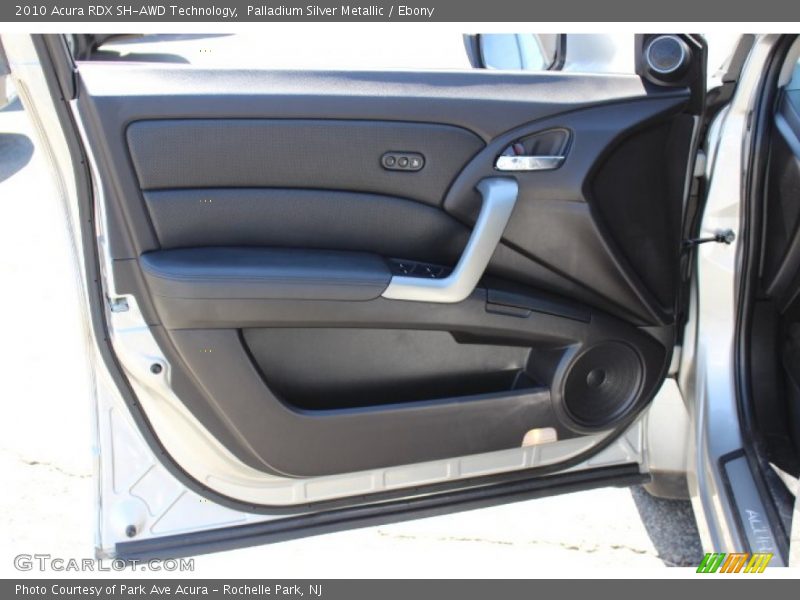 Palladium Silver Metallic / Ebony 2010 Acura RDX SH-AWD Technology