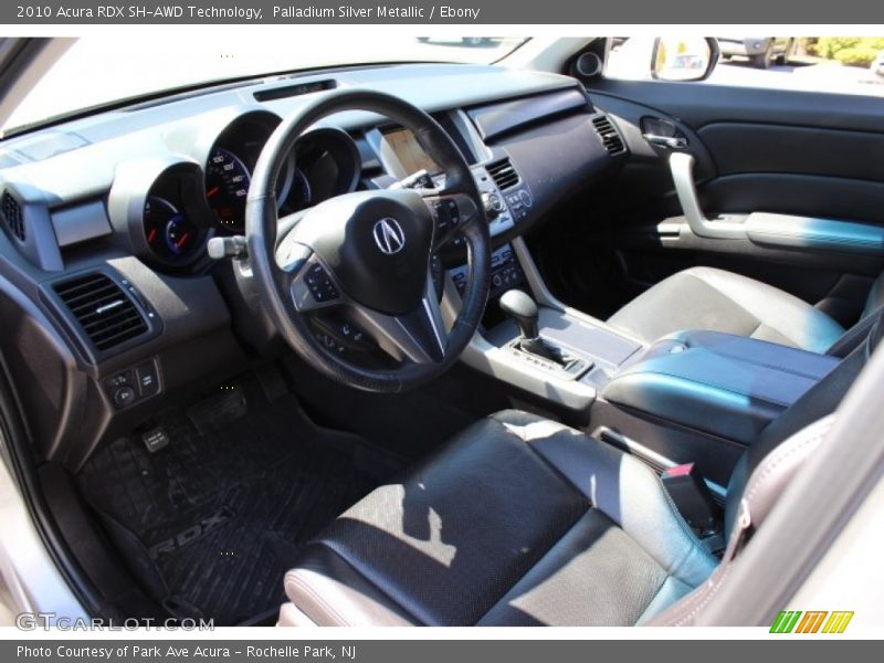 Palladium Silver Metallic / Ebony 2010 Acura RDX SH-AWD Technology