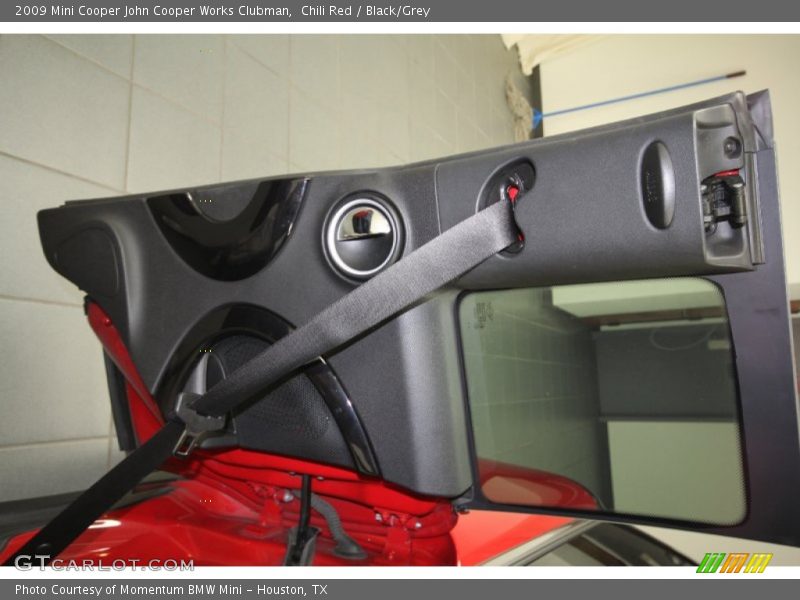 Chili Red / Black/Grey 2009 Mini Cooper John Cooper Works Clubman