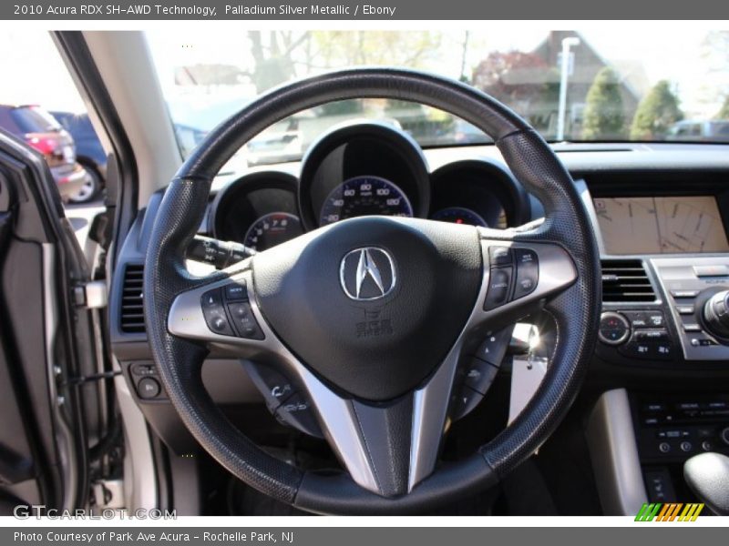 Palladium Silver Metallic / Ebony 2010 Acura RDX SH-AWD Technology