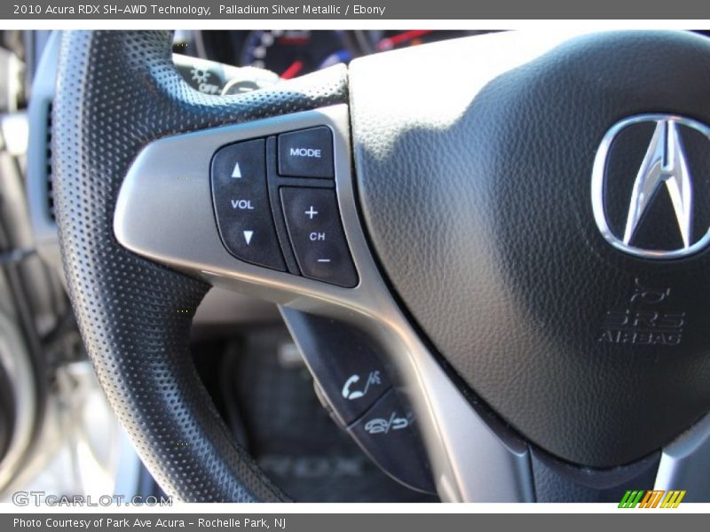 Palladium Silver Metallic / Ebony 2010 Acura RDX SH-AWD Technology