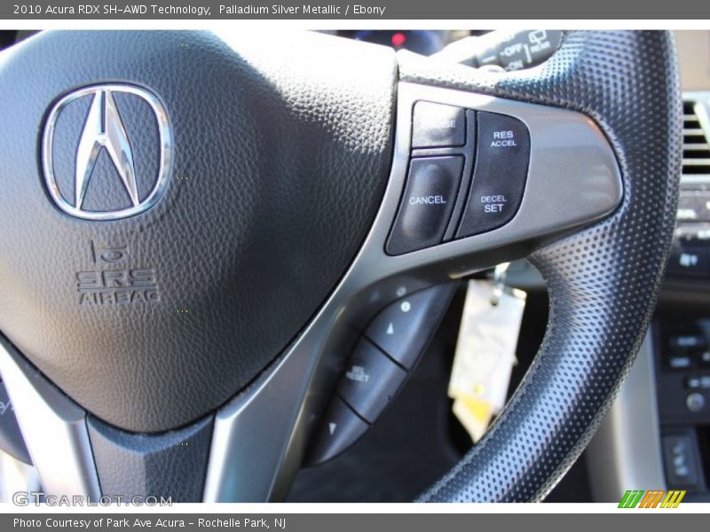 Palladium Silver Metallic / Ebony 2010 Acura RDX SH-AWD Technology