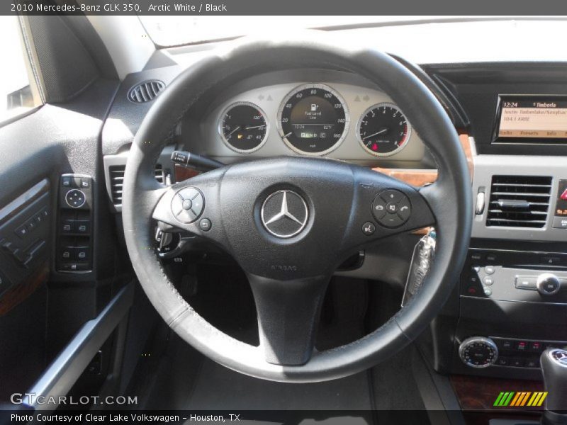 Arctic White / Black 2010 Mercedes-Benz GLK 350