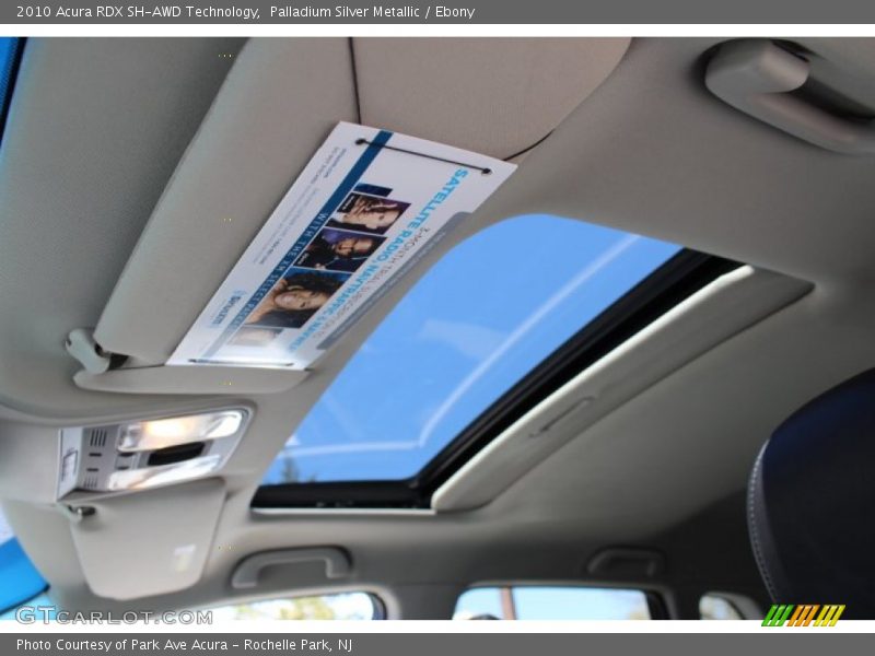 Palladium Silver Metallic / Ebony 2010 Acura RDX SH-AWD Technology