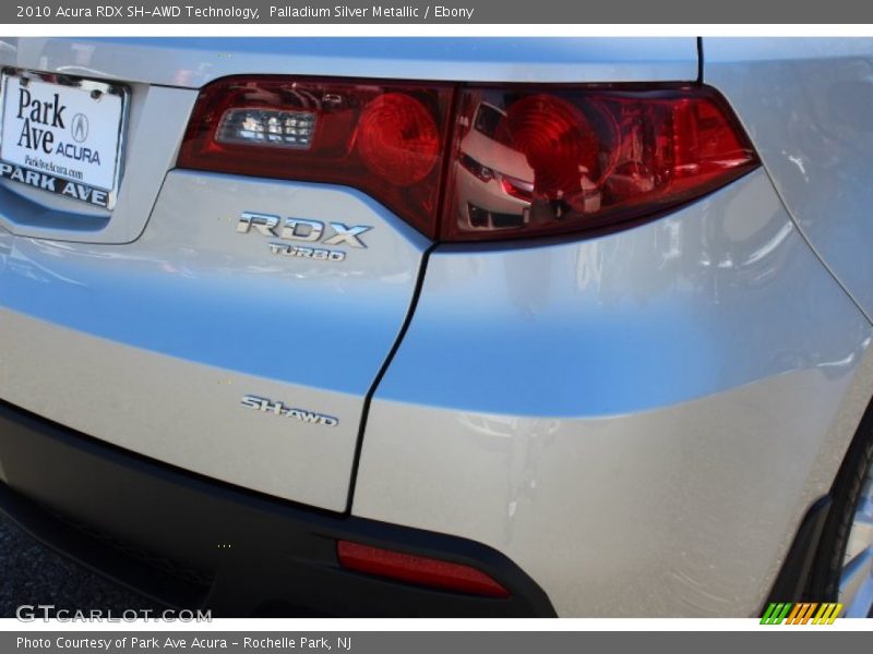 Palladium Silver Metallic / Ebony 2010 Acura RDX SH-AWD Technology