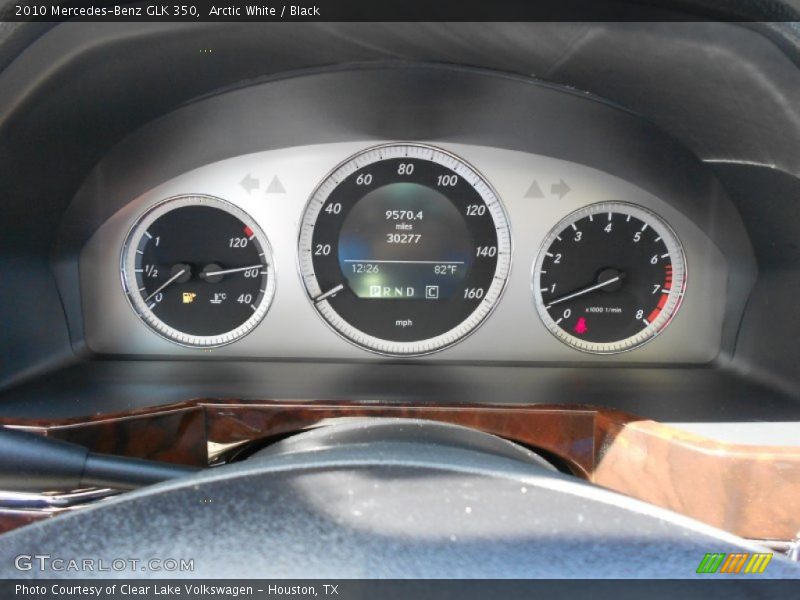 Arctic White / Black 2010 Mercedes-Benz GLK 350