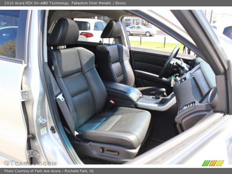 Palladium Silver Metallic / Ebony 2010 Acura RDX SH-AWD Technology