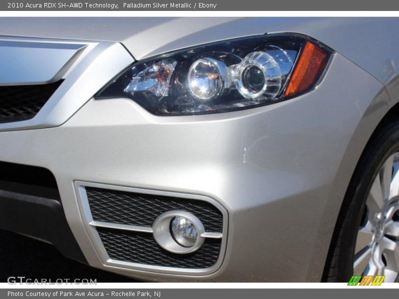 Palladium Silver Metallic / Ebony 2010 Acura RDX SH-AWD Technology