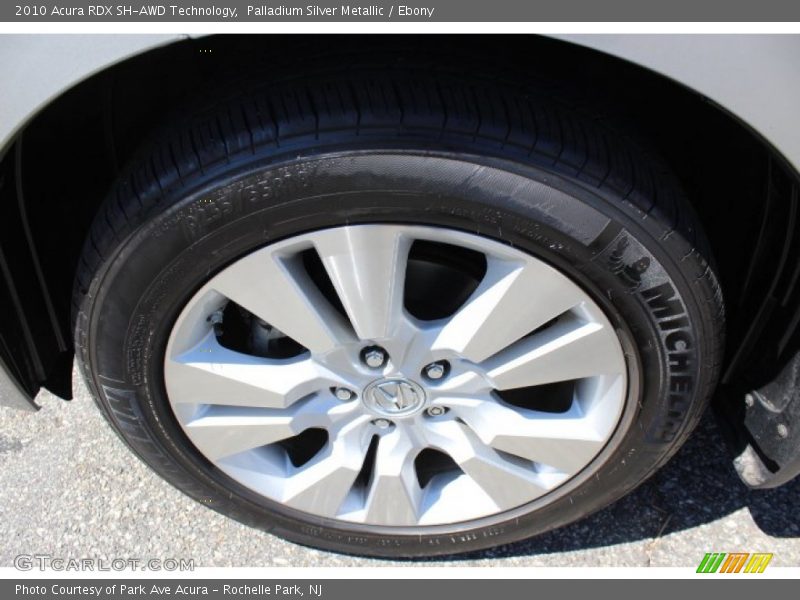 Palladium Silver Metallic / Ebony 2010 Acura RDX SH-AWD Technology