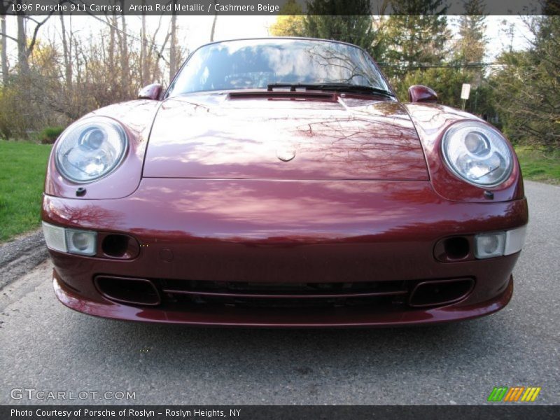 Arena Red Metallic / Cashmere Beige 1996 Porsche 911 Carrera