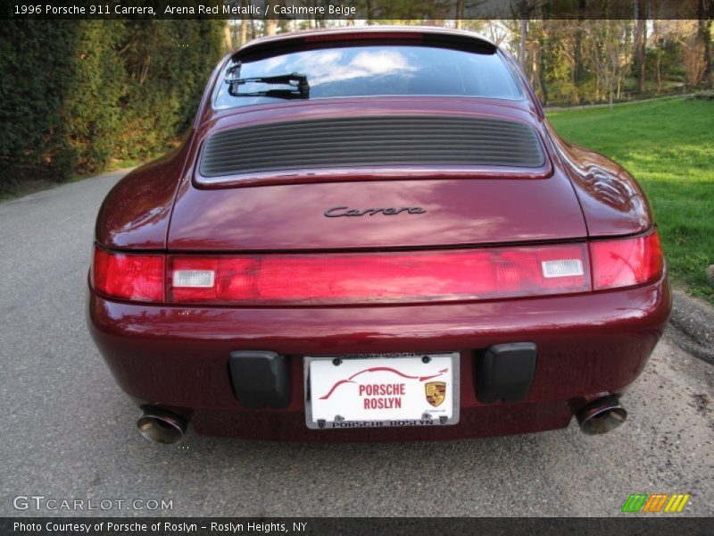 Arena Red Metallic / Cashmere Beige 1996 Porsche 911 Carrera