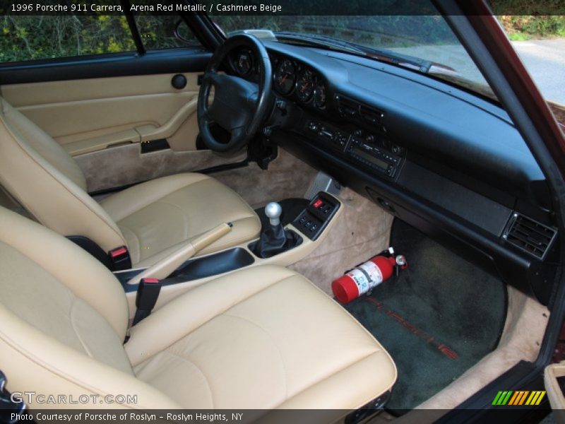 1996 911 Carrera Cashmere Beige Interior