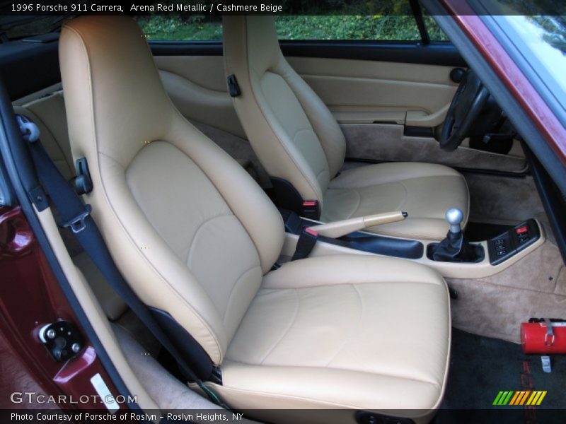 Front Seat of 1996 911 Carrera