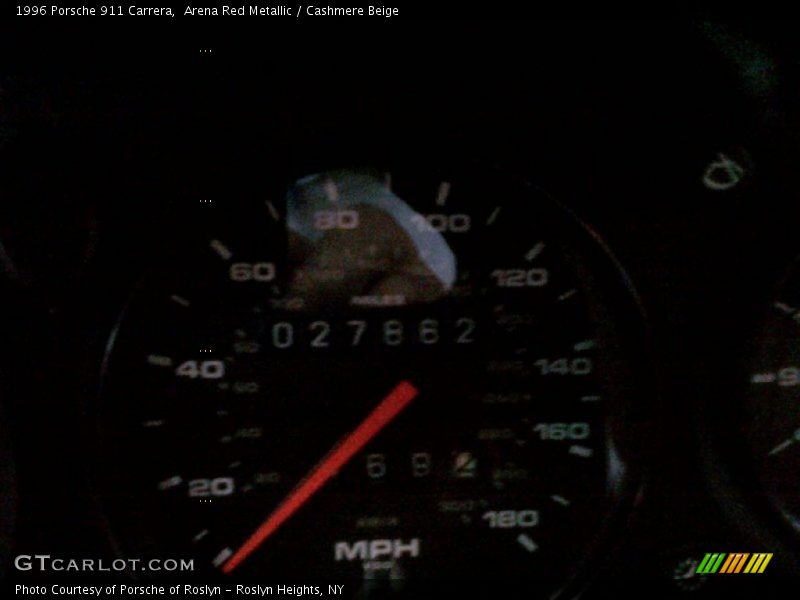 Arena Red Metallic / Cashmere Beige 1996 Porsche 911 Carrera